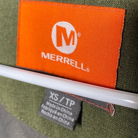 Merrell SelectXdry green long winter jacket hooded - Picture 5 of 9